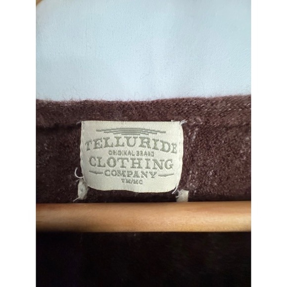 Telluride Clothing Company Women's Long Sleeve Merino Wool Marled Sweater - XS - Picture 4 of 9